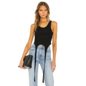 NEW HELMUT LANG SEAMLESS DOUBLE TANK BRA XS/S